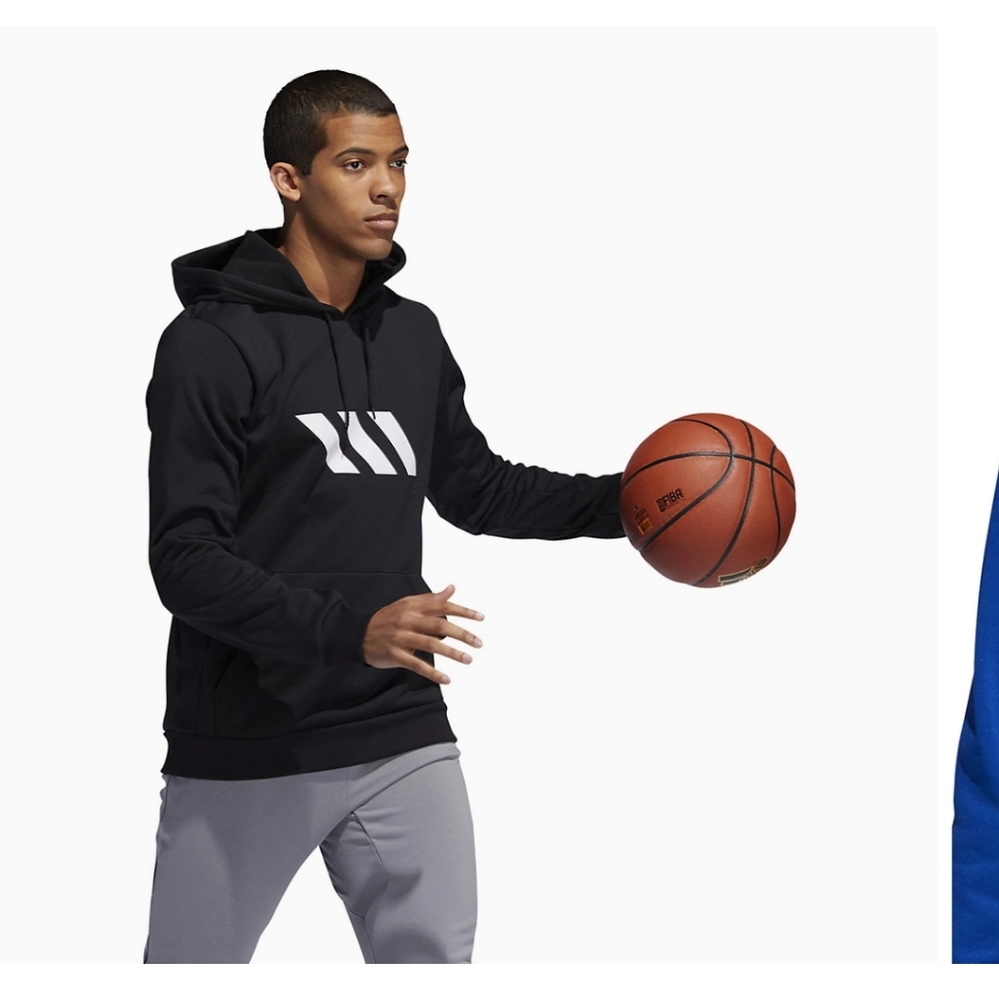 Adidas basketball sweatshirt Size L - Picture 3 of 7